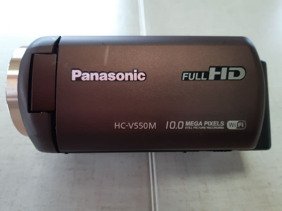 Panasonic HC-V550M ビデオカメラ 本体　ディスク