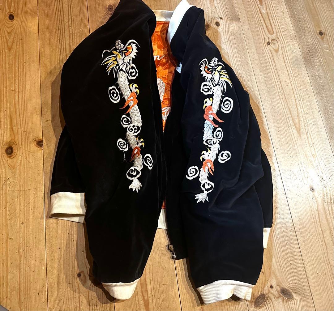 Silver Stone スカジャン　最初期　Lサイズ