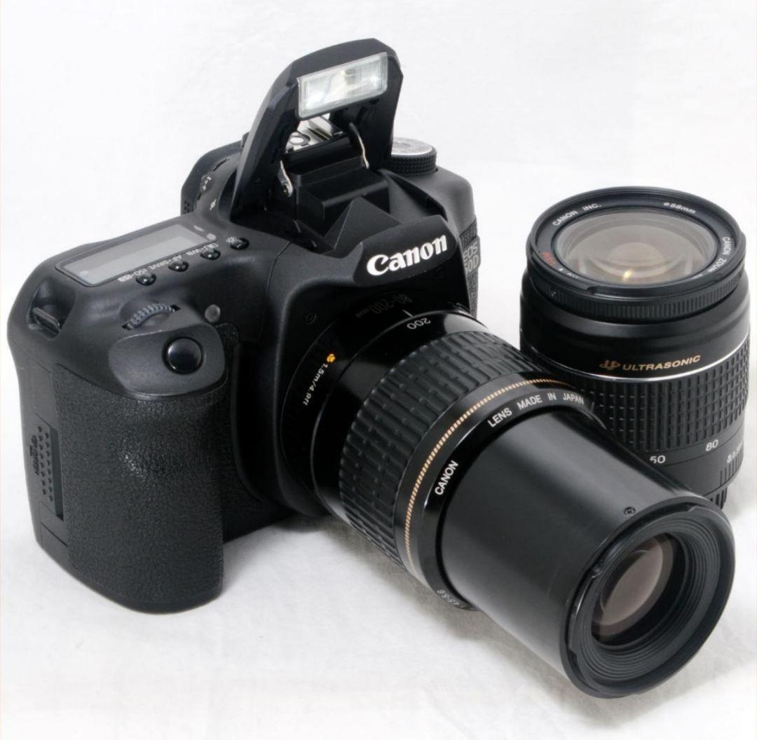 キャノン Canon EOS 50D デジタル一眼レフ バッテリー２個付