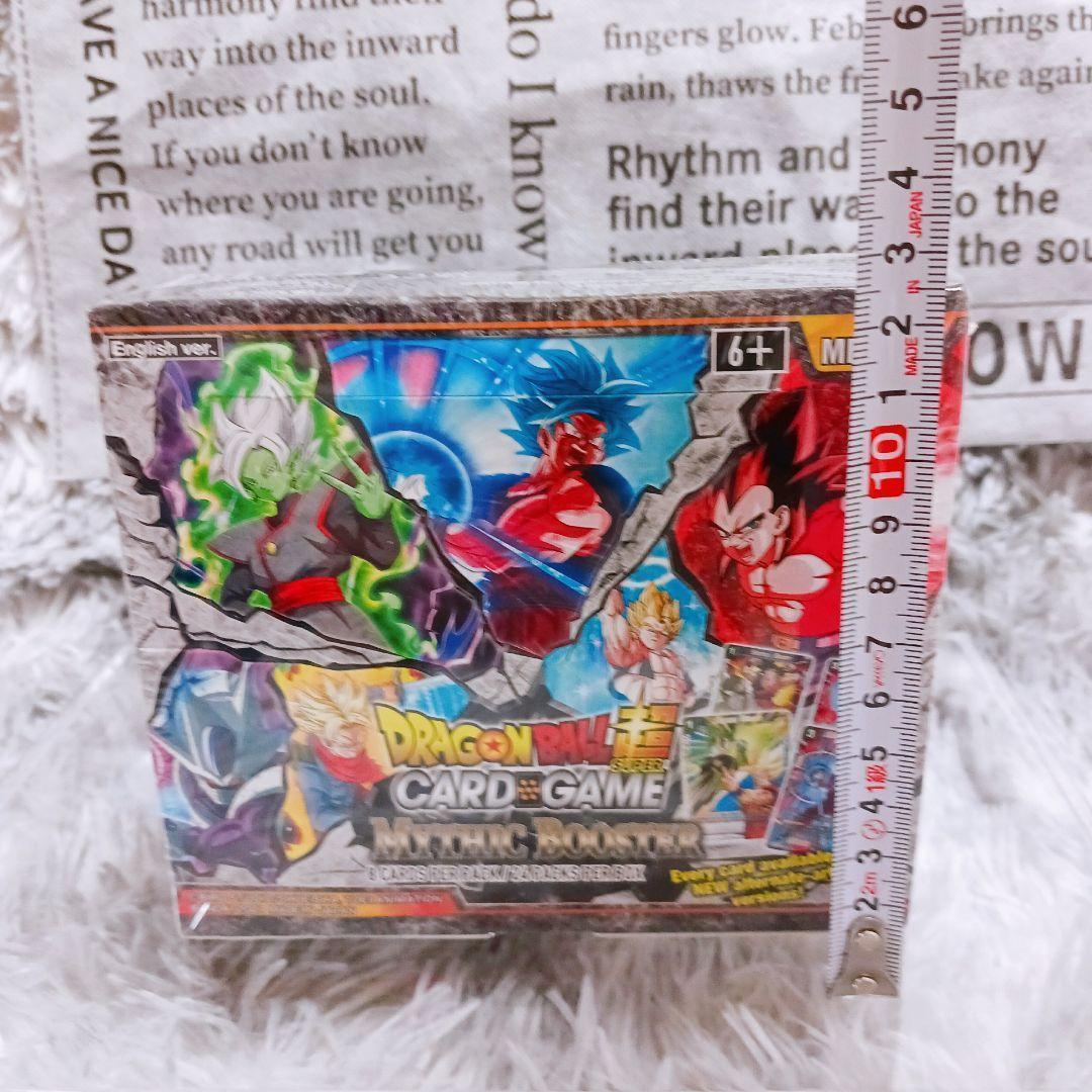 ✨海外限定✨ドラゴンボール 英語BOX Mythic Booster 未開封 ✨