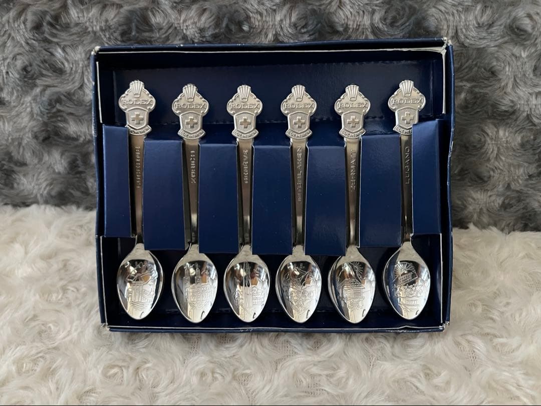 ロレックス　カトラリーセット　ブッフェラー　スプーンセット〈６本セット〉※蓋なし