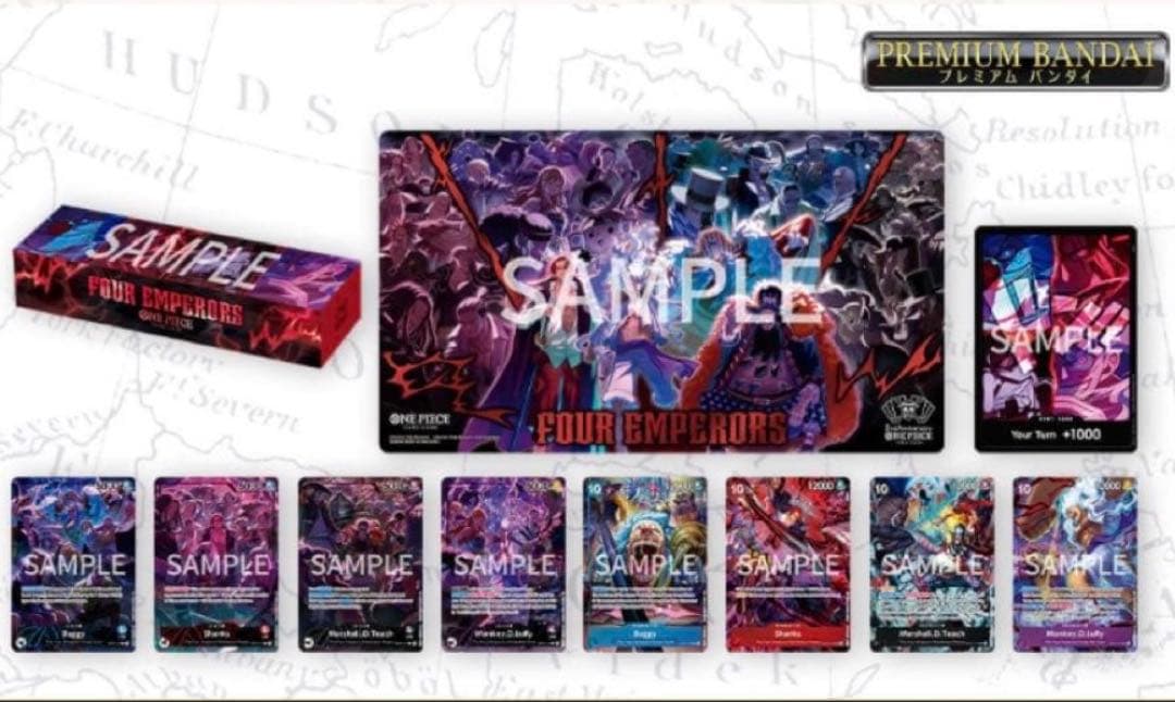 ワンピースカードEnglish 2nd Anniversary set 日本語版