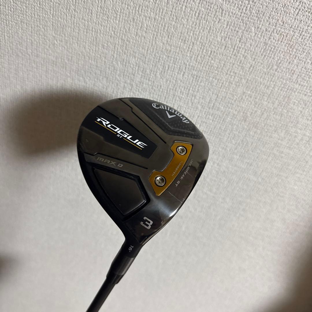 キャロウェイ　ローグst max D フェアウェイ3W ヘッドカバー付