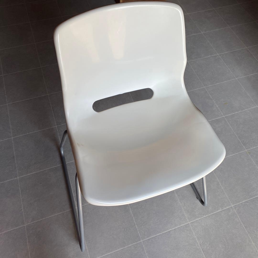 廃盤品　IKEA SNILLE スタッキングチェア　2脚　ミッドセンチュリー