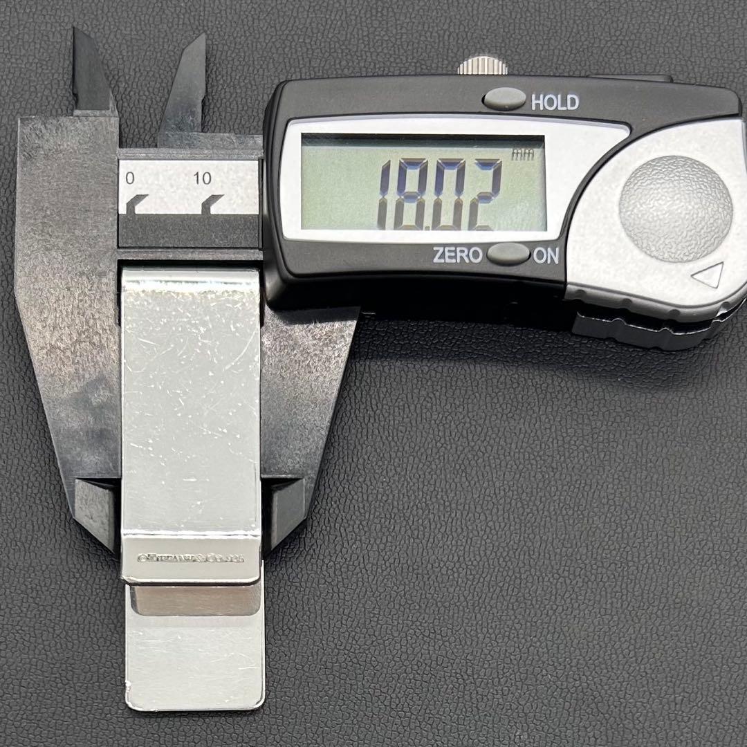 【極上美品】正規店購入品 ティファニー マネークリップ925 鏡面ピカピカ綺麗◎