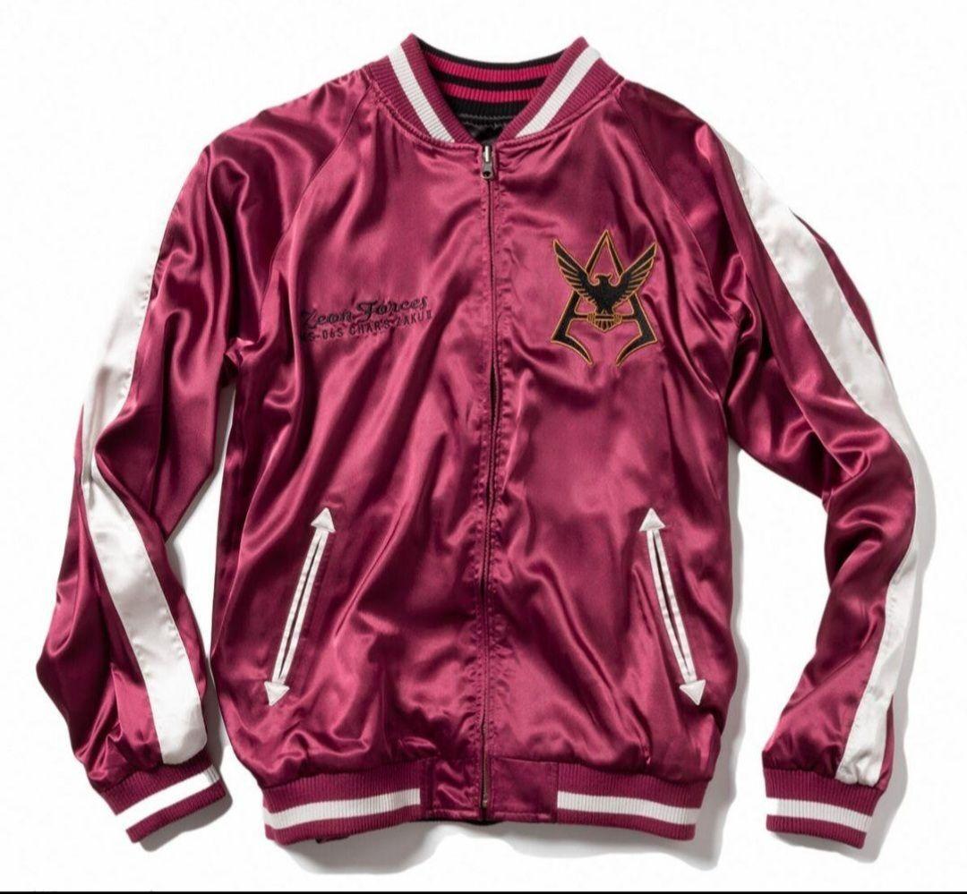 STRICT-G「ガンダムシリーズ」45周年スカジャン サザビー シャア専用ザク