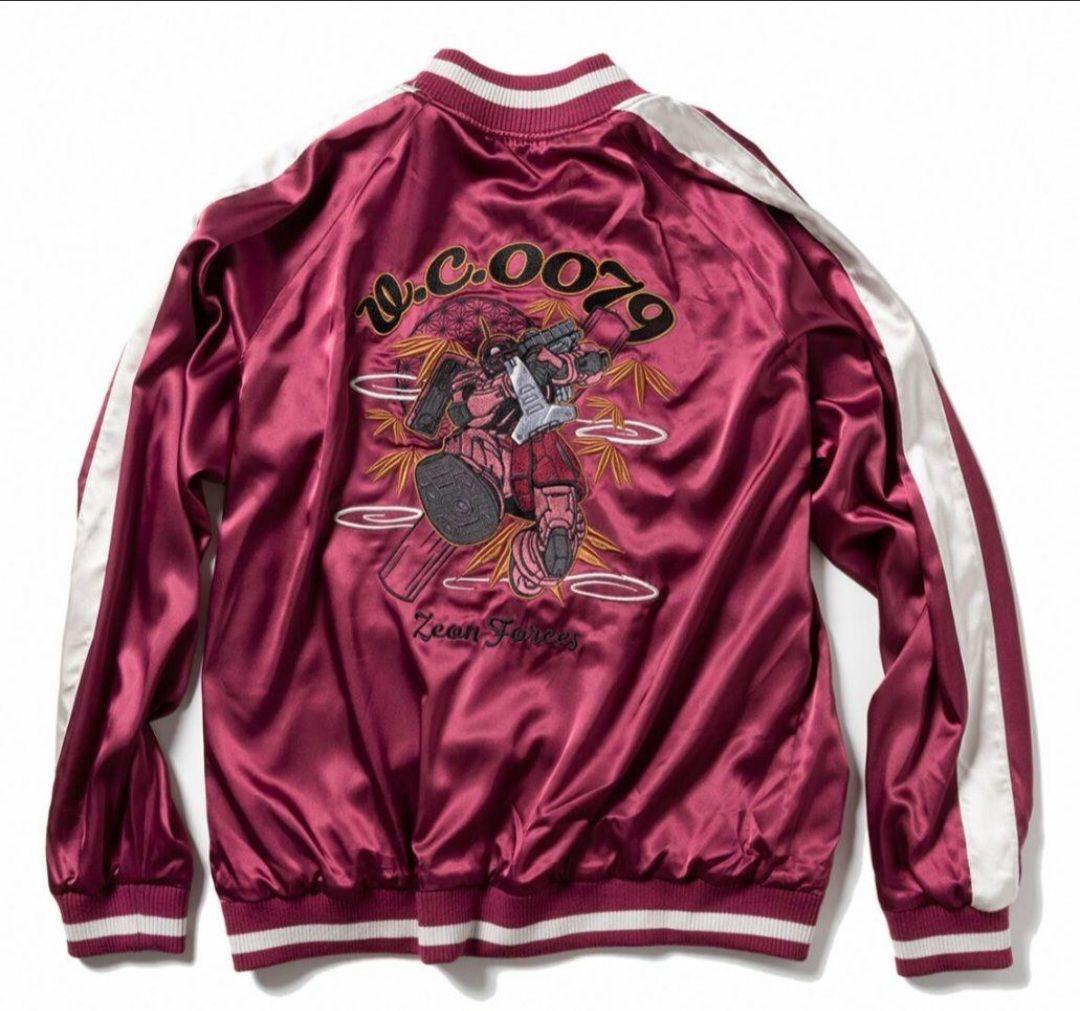 STRICT-G「ガンダムシリーズ」45周年スカジャン サザビー シャア専用ザク