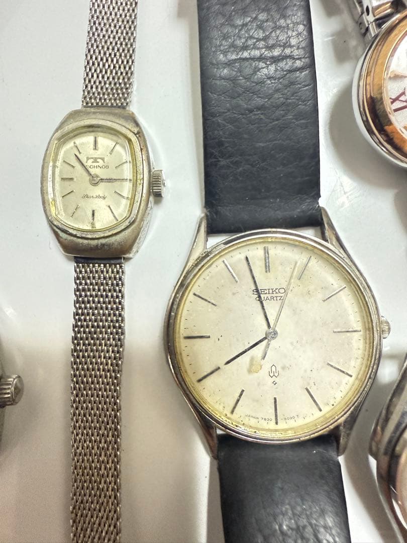 時計セット Citizen Omega Seiko Technos ジャンク