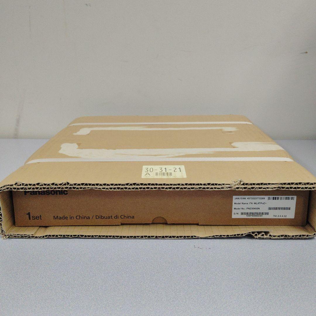 新品未使用　給電スイッチングハブFA-ML4TPoE+(PN230493N)