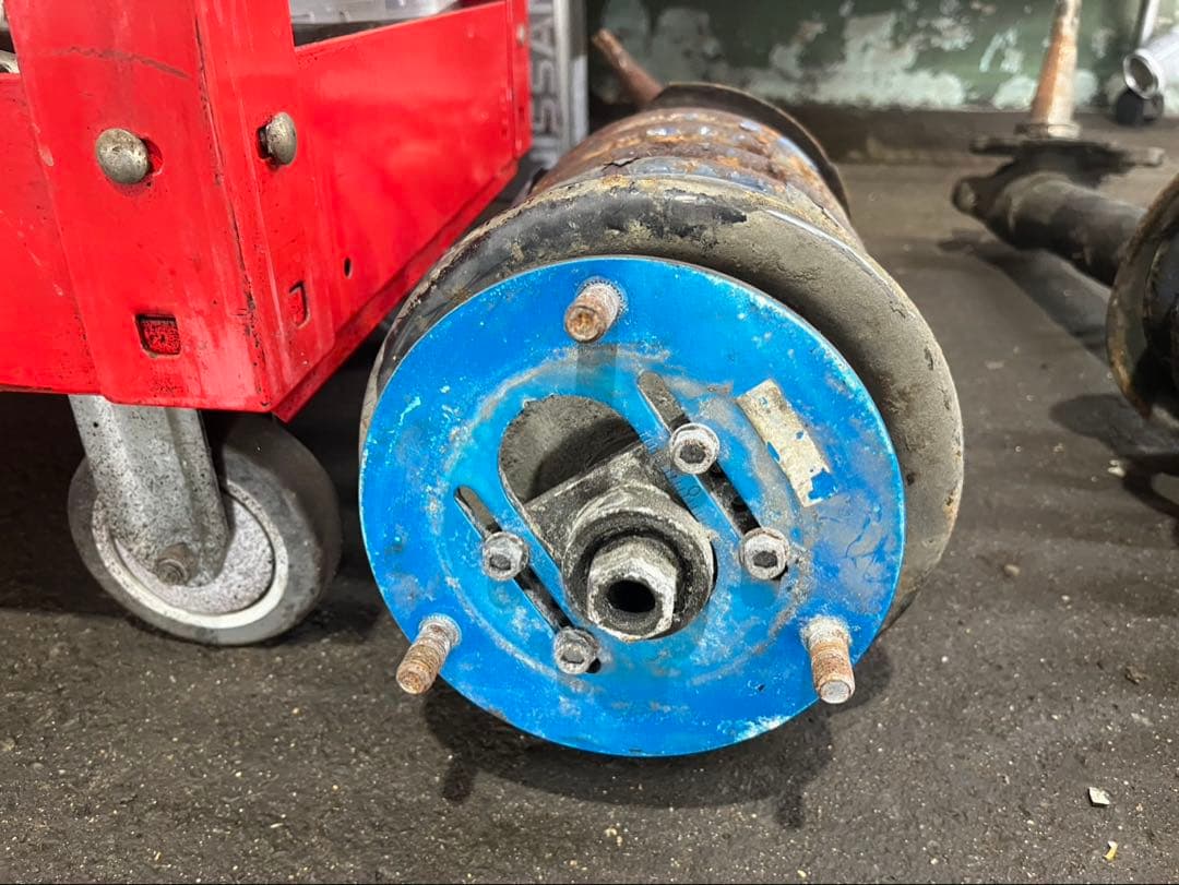 GX71用 フロント足回り 社外サス、ピロアッパー付き マークII チェイサー