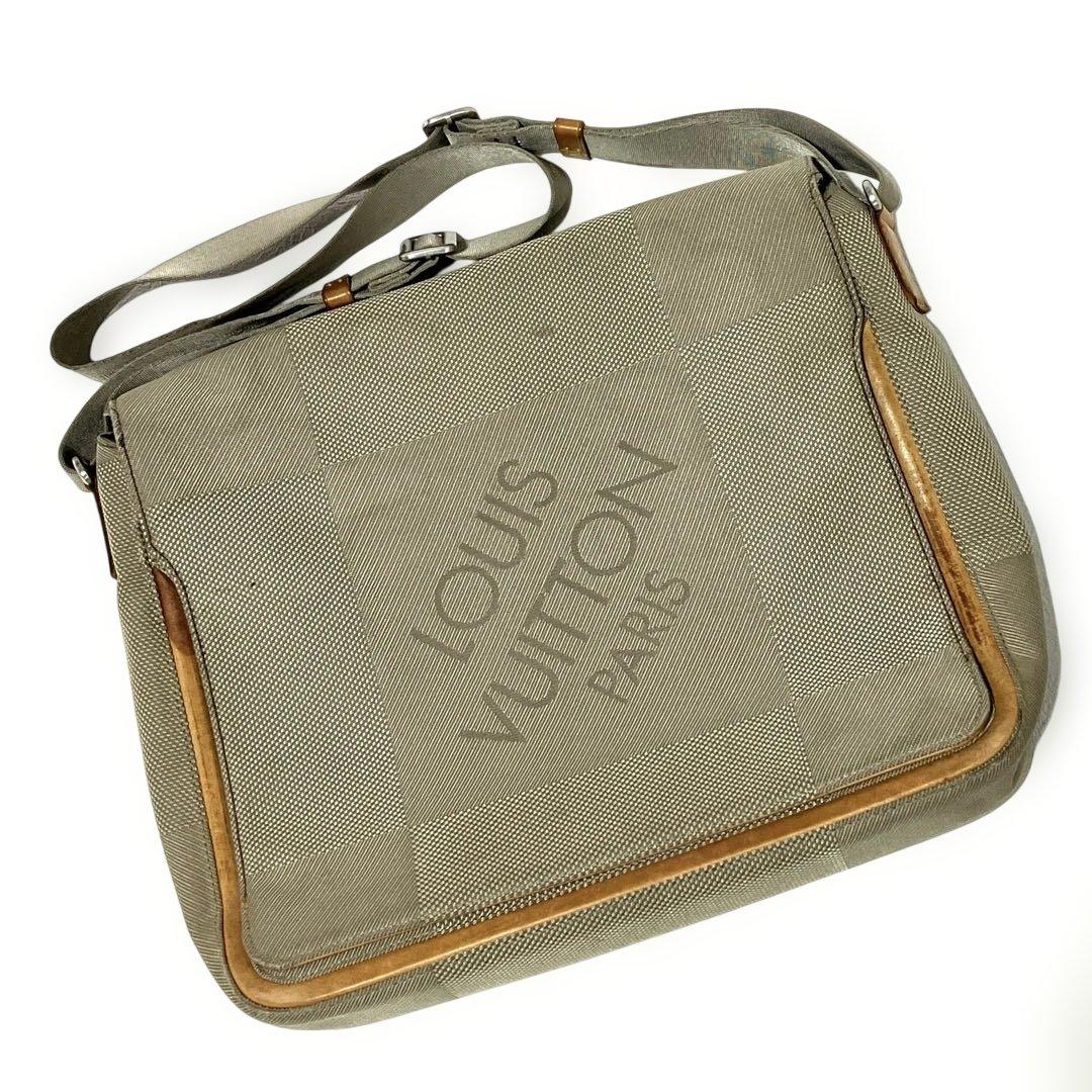 ルイヴィトン メサジュ ダミエ ジェアン M93031 フラップ ショルダー