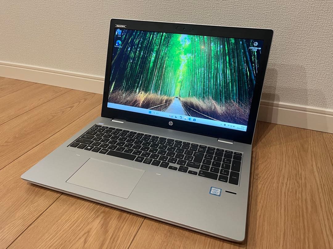 【動作確認OK】HP ノートPC 15.6インチ SSD新品512GB