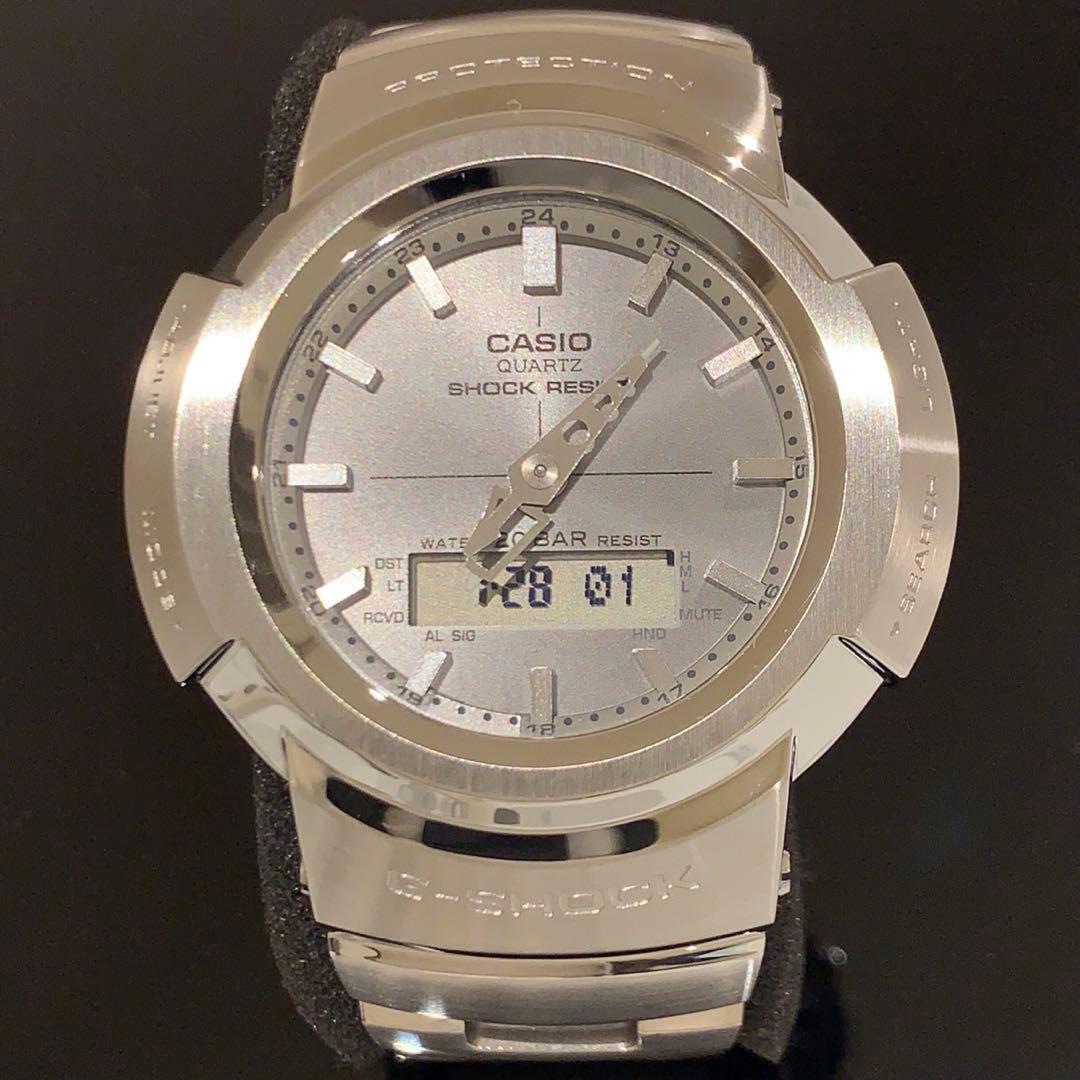 カシオ G-SHOCK AWM-500D-1A8JF フルメタル 美品