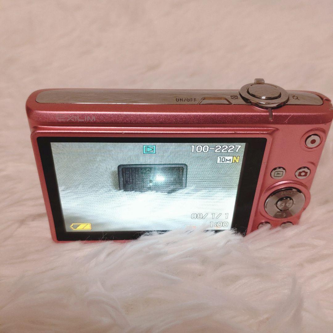 カシオ デジカメ EXILIM ZOOM EX-Z100 ピンク CASIO