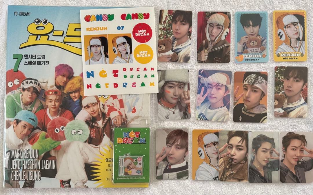 NCT DREAM yo-dreamマガジン ロンジュン トレカ Candy