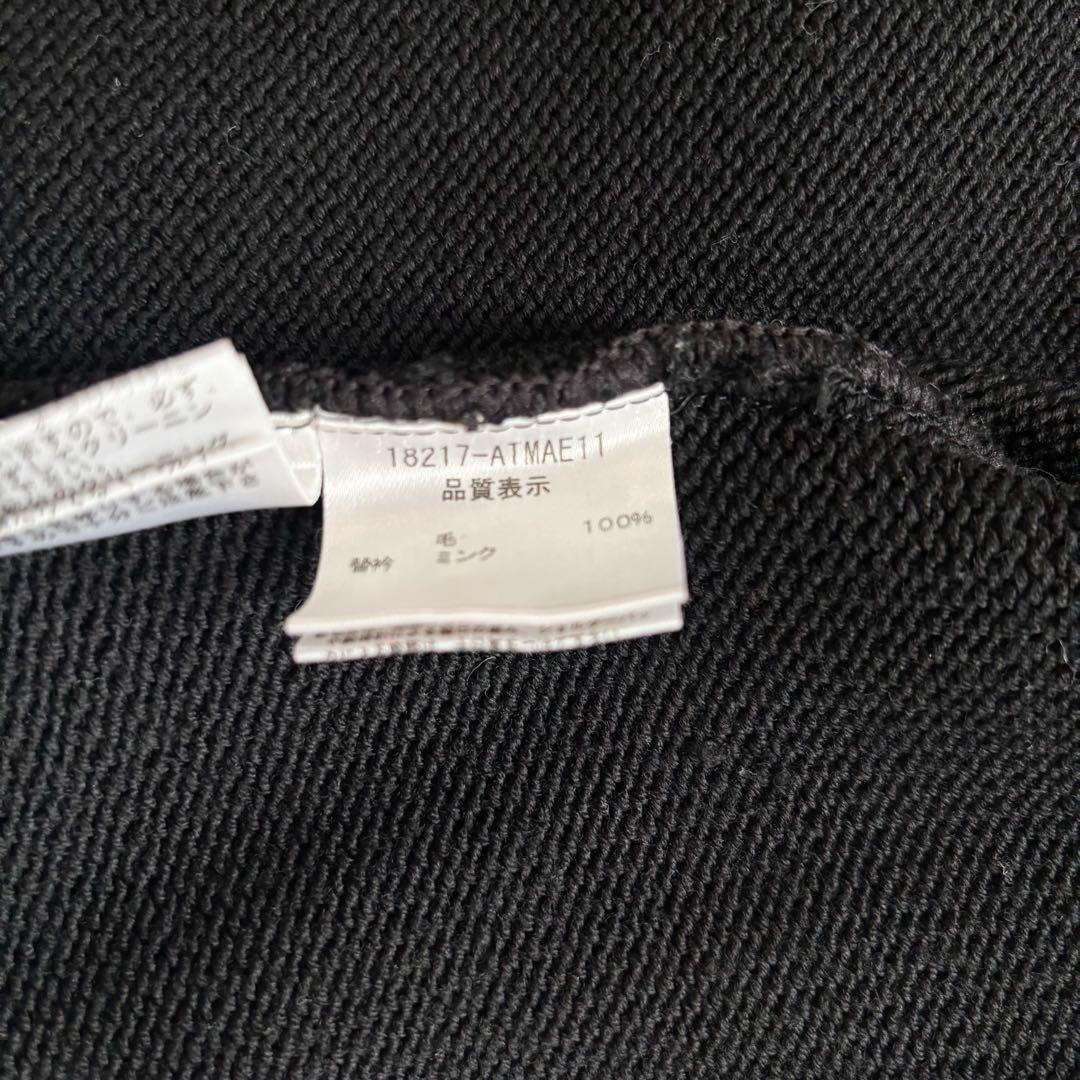 美品・2way✨フォクシーブティック　ミンクファー　ウール ニットジャケット