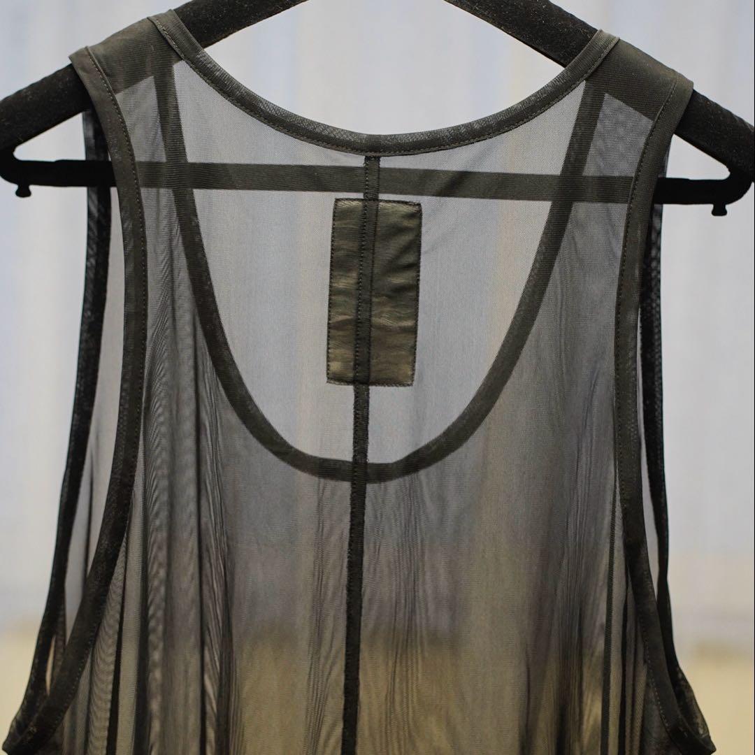 Rick Owens × Champion/シアータンクトップ ブラック L