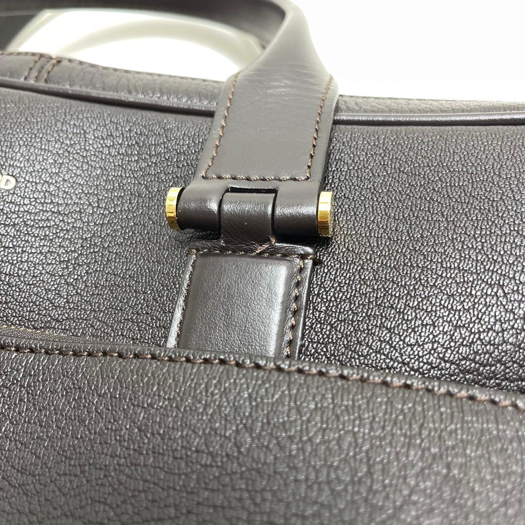 レア品✨TOM FORD トムフォード ブリーフケース ダブルファスナー 大容量