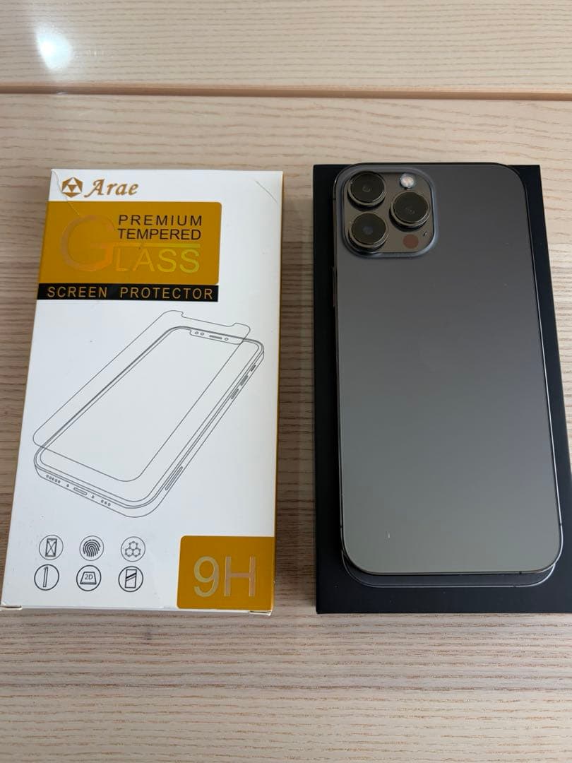 超美品、Apple iPhone 13 Pro max 256GB グラファイト