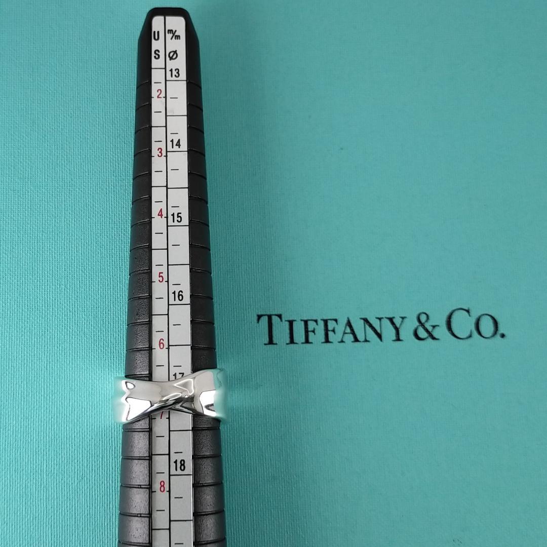 ★SALE★【ティファニー】リーフ　葉っぱ　リング　１４号　2603