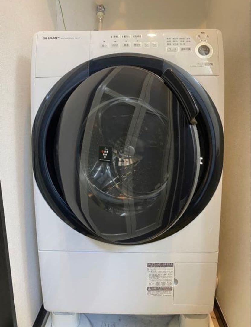【ジャンク】シャープ ドラム式洗濯乾燥機 ES-S7F-WL