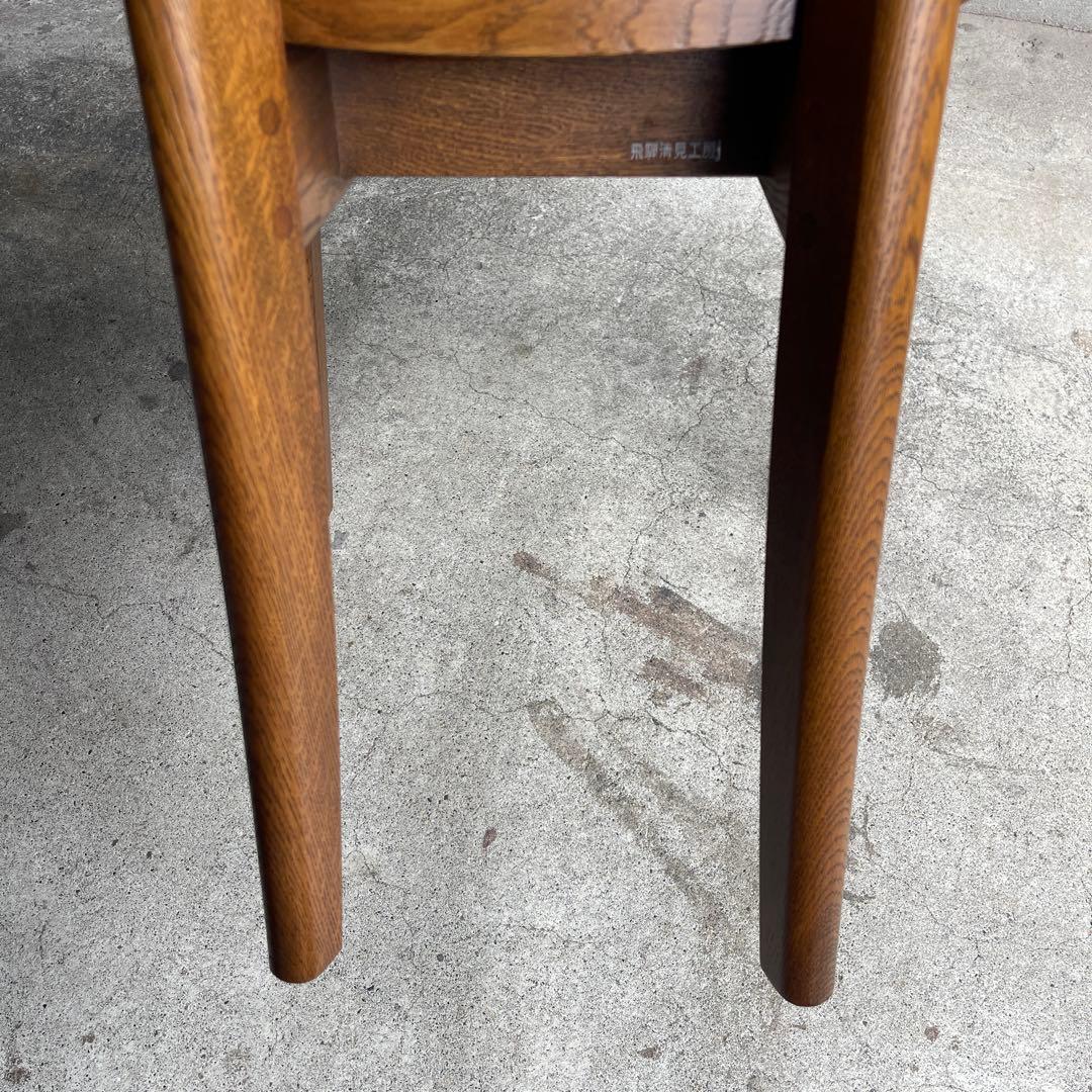 廃盤　希少　極美品　飛騨清見工房　ダイニングチェア　オーク無垢材