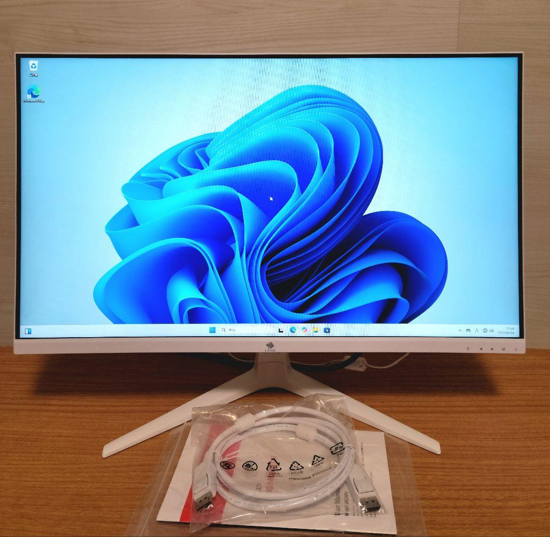 美品　おしゃれ　Z-EDGE 24インチ240Hz ゲーミングモニター