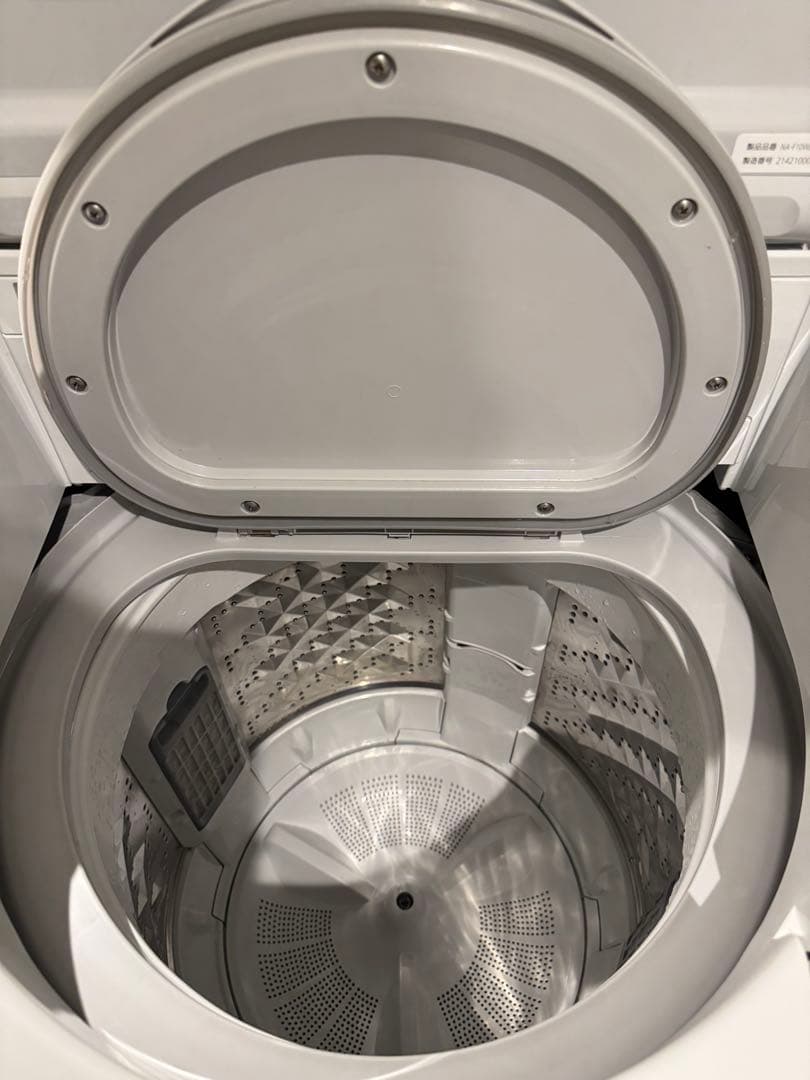 パナソニック 縦型洗濯乾燥機 NA-F10WE9 洗濯10kg 乾燥5kg