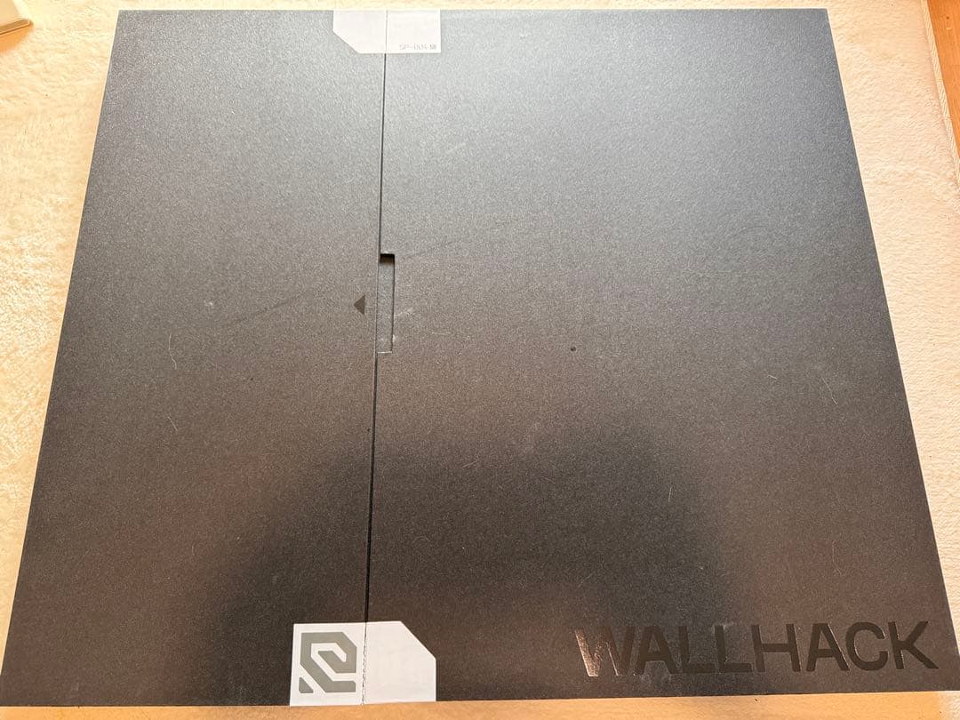 WALLHACK SP-004 ガラスマウスパッド　ホワイト