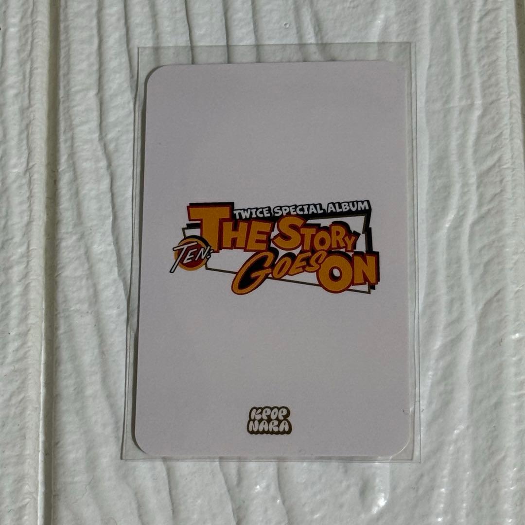 TWICE　チェヨン　TEN The Story Gose On　US　トレカ