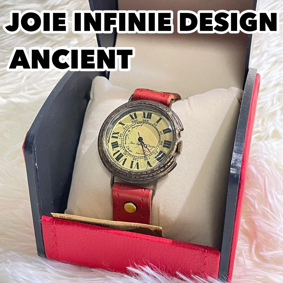 【未使用品】JOIE INFINIE DESIGN ANCIENT 手作り腕時計