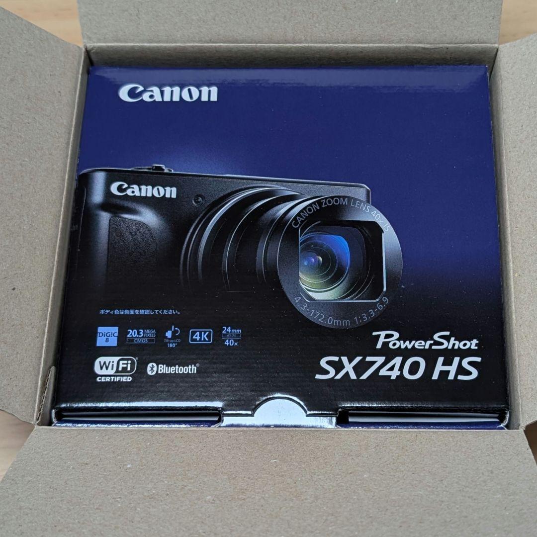 【新品】キヤノン　POWERSHOT SX740 SV シルバー
