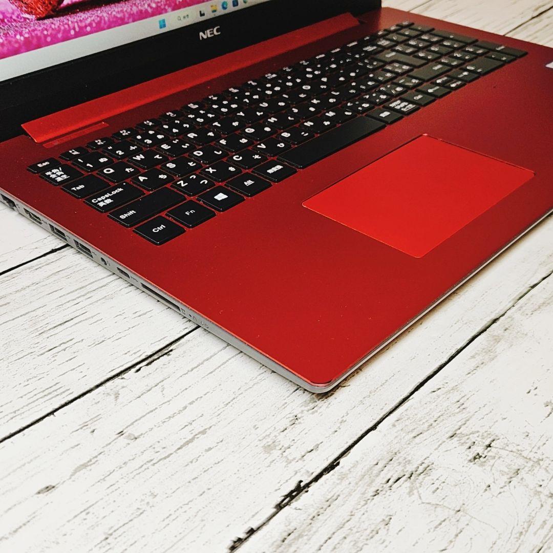 美品♡LAVIE 15型 大画面 ノートパソコン カメラ DVD テンキー付