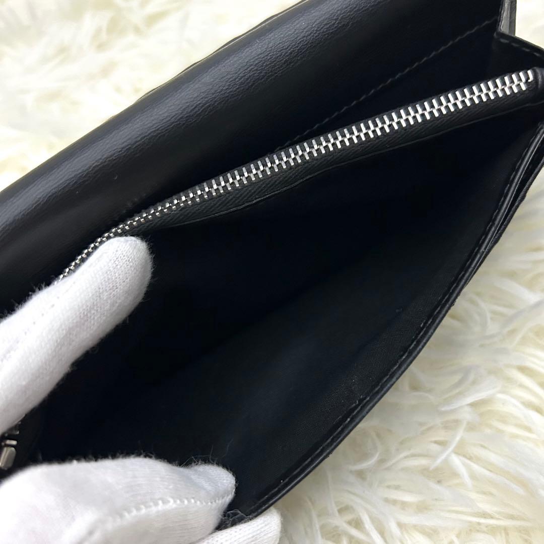 【美品】ChristianDior トロッター レザー 二つ折り 長財布