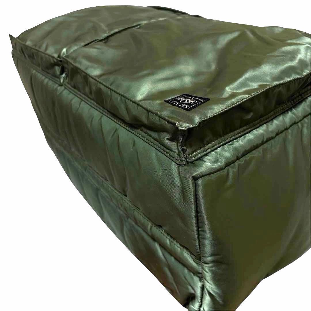 超美品✨希少 ポータータンカー ボストンバッグL ショルダーバッグ 大容量セージ