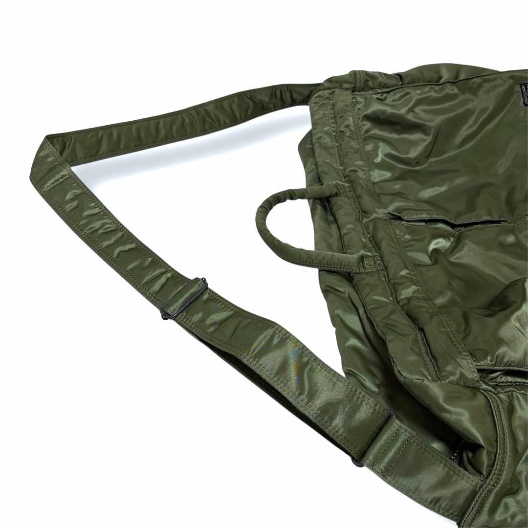 超美品✨希少 ポータータンカー ボストンバッグL ショルダーバッグ 大容量セージ