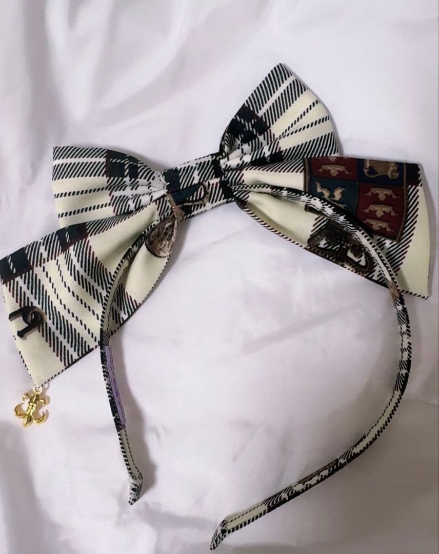 Angelic Pretty British Bearワンピース+カチューシャ