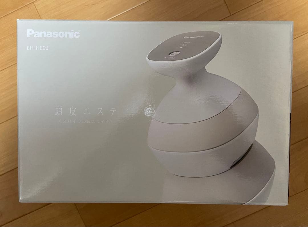パナソニック　頭皮エステ〈スパイラル＆スライド〉EH-HE0J シルバー製