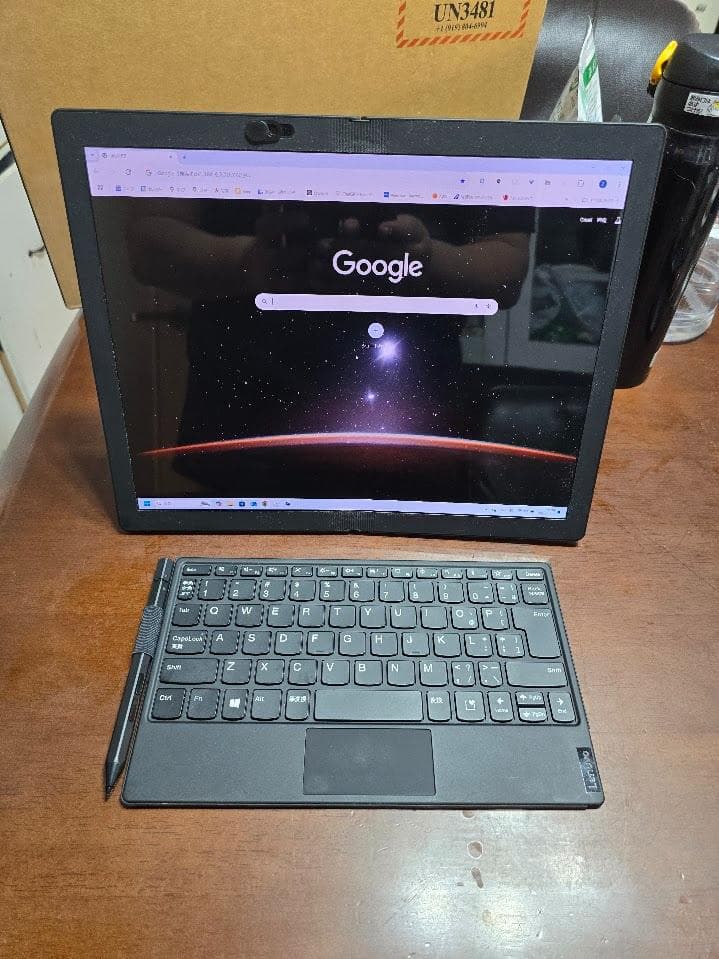 【最終特価】折りたたみ ThinkPad X1 Fold Gen 1　蓋難有