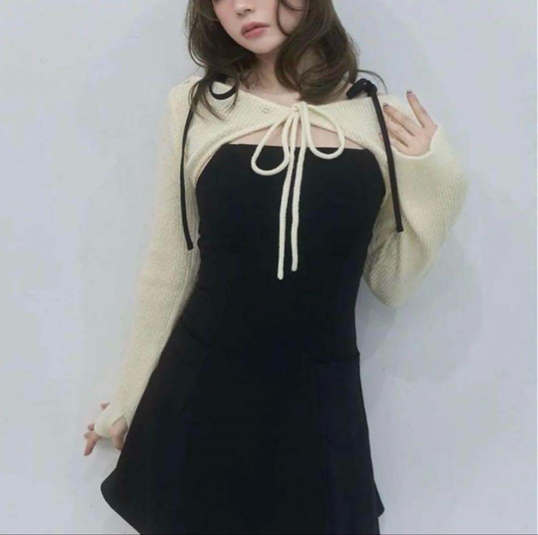ANDMARY Lamia knit set mini dress アンドマリー