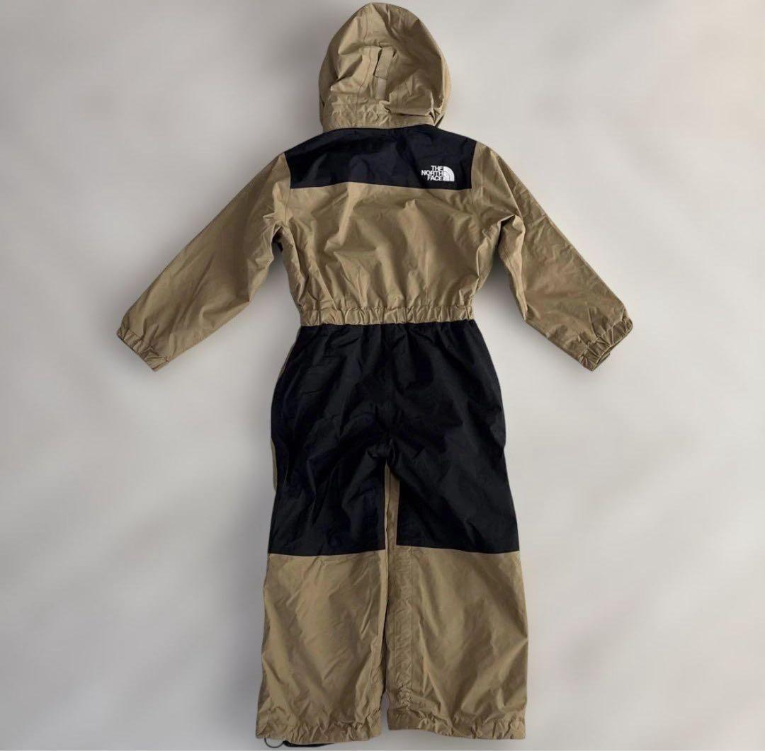 ノースフェイス スノーウェア ベージュ×ブラック 110