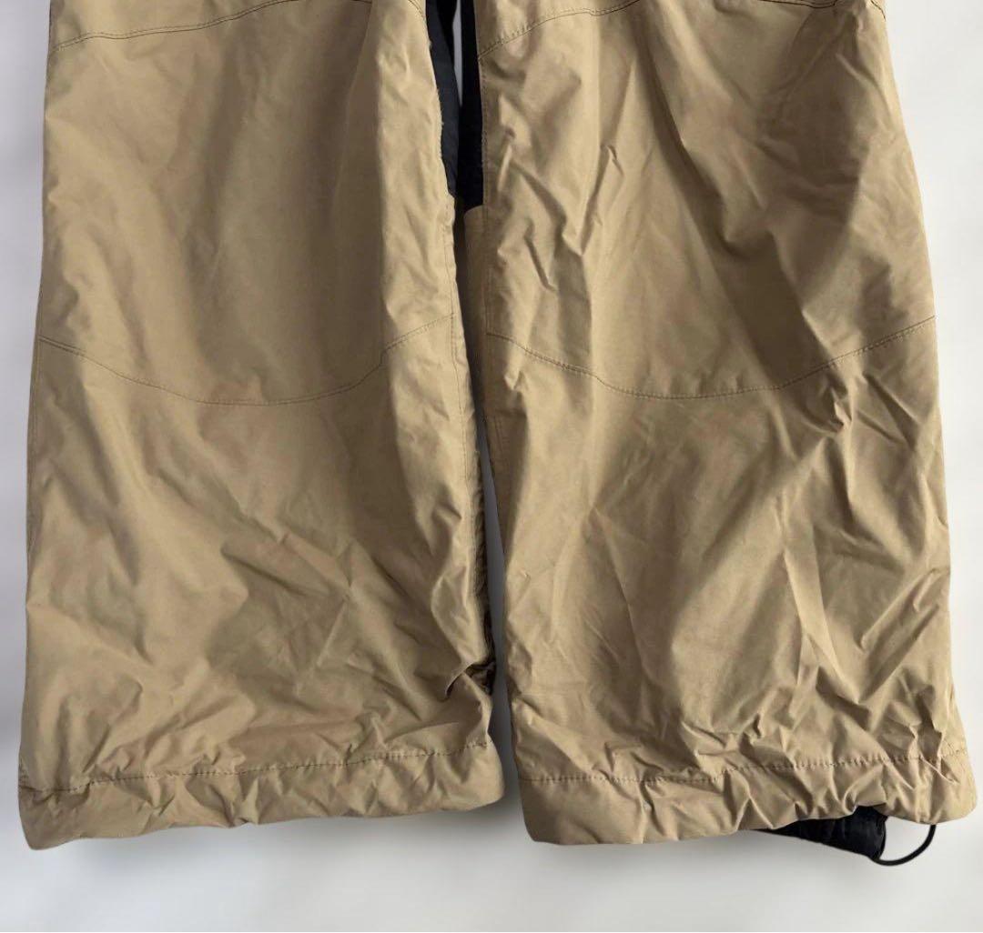 ノースフェイス スノーウェア ベージュ×ブラック 110