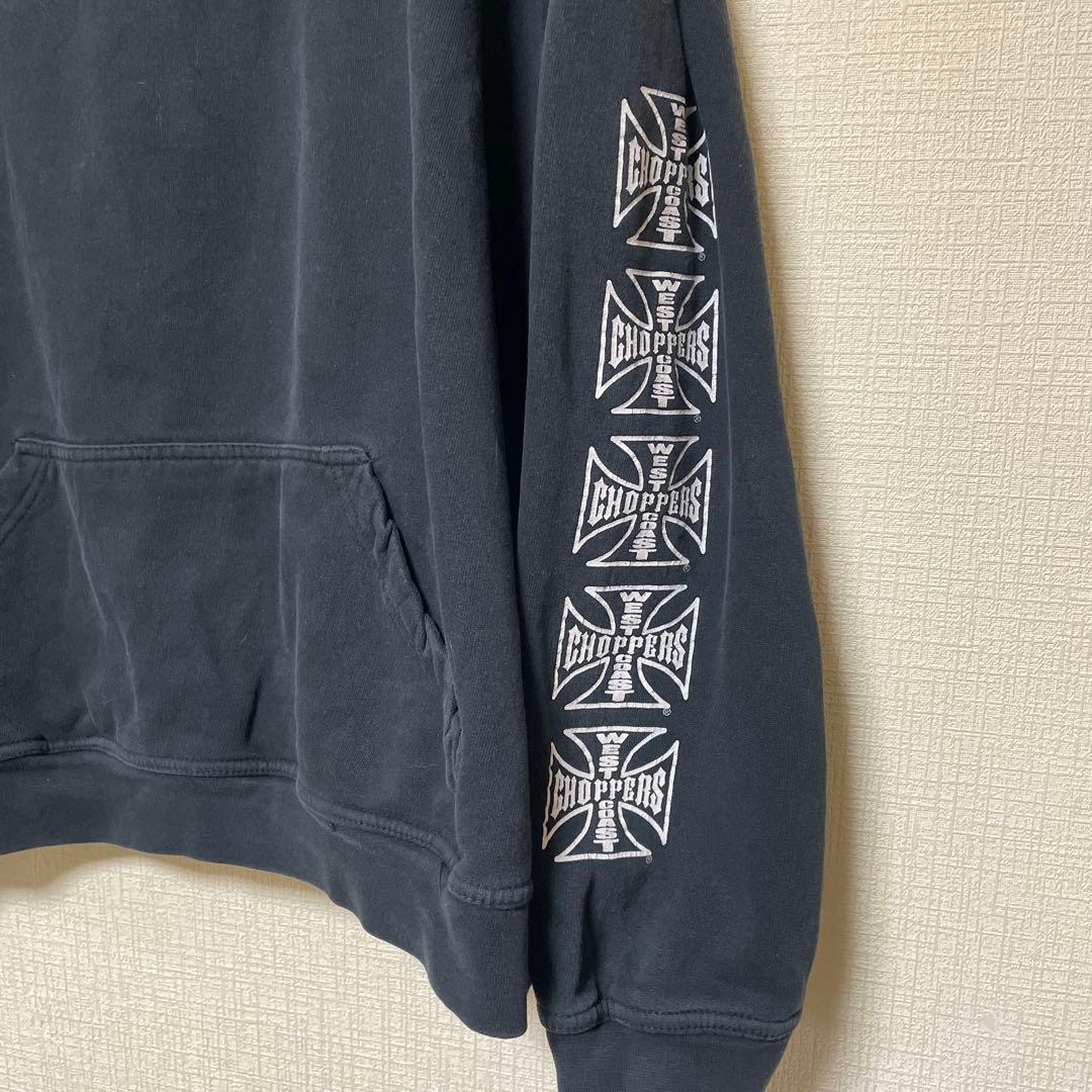West Coast Choppers Jesse who パーカー ブラック