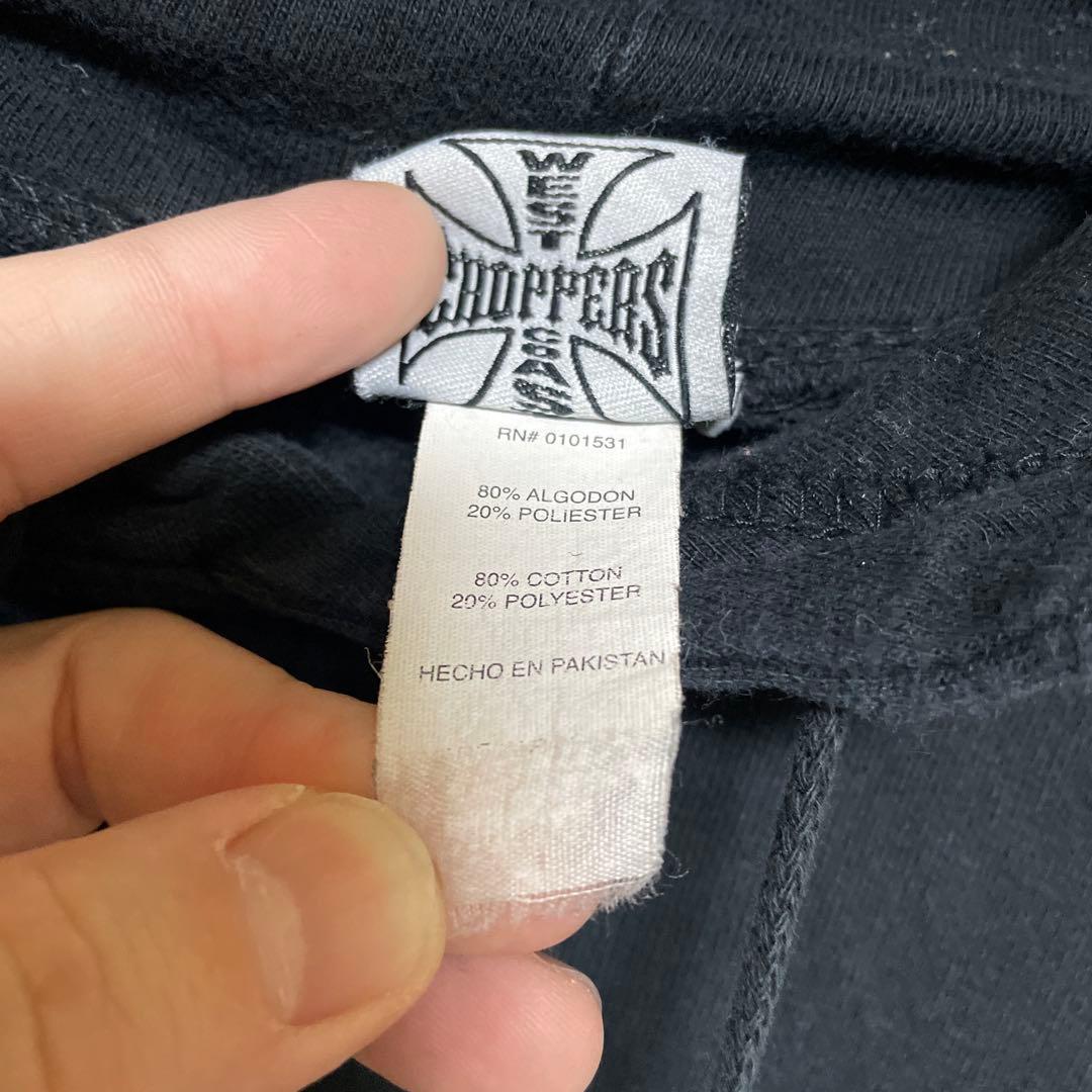 West Coast Choppers Jesse who パーカー ブラック