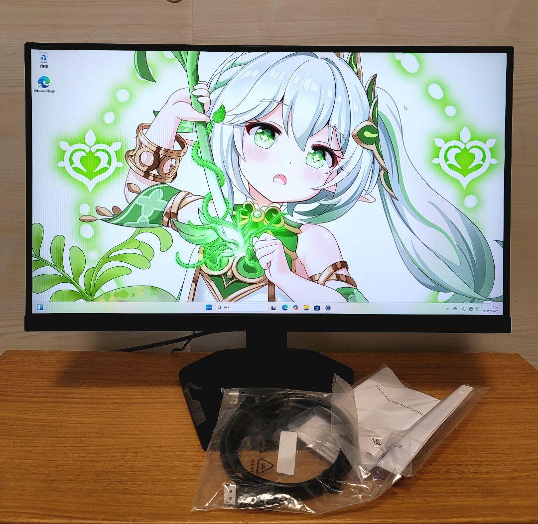 美品　Koorui 25E3A ゲーミングモニター 24.5型 180Hz