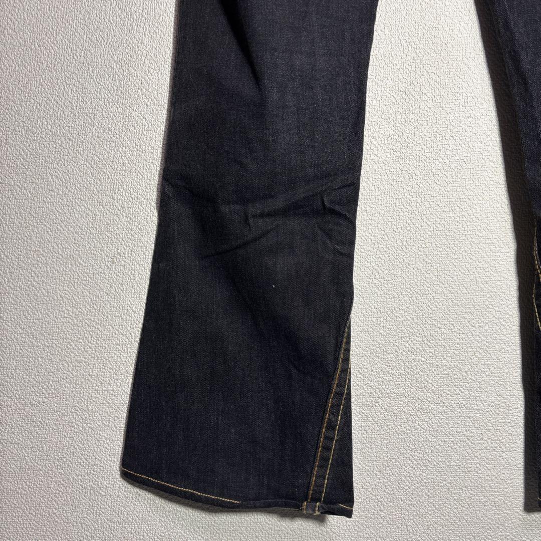 ツゥルーレジジョン　ブラックデニム　ブーツカット