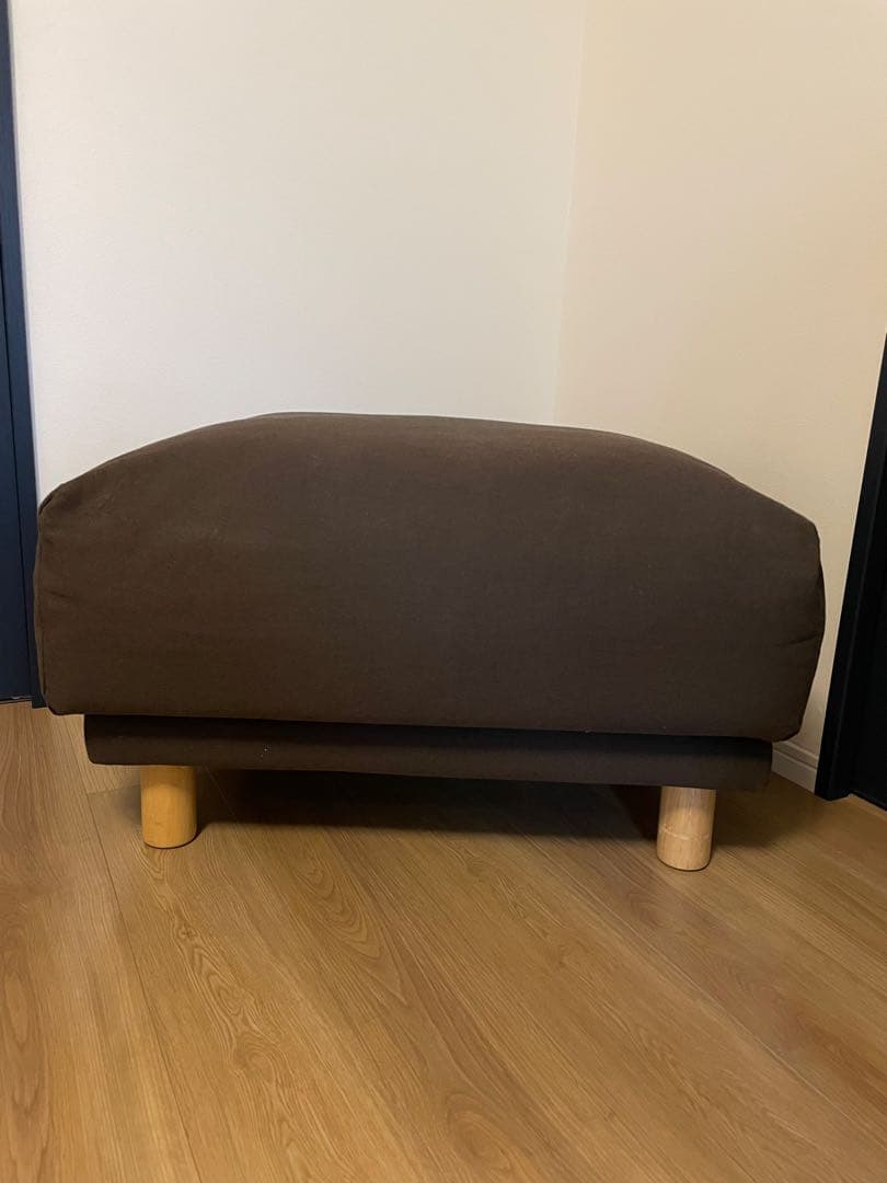 【you//】　無印良品　オットマンフェザー・ポケットコイル新品カバー無し