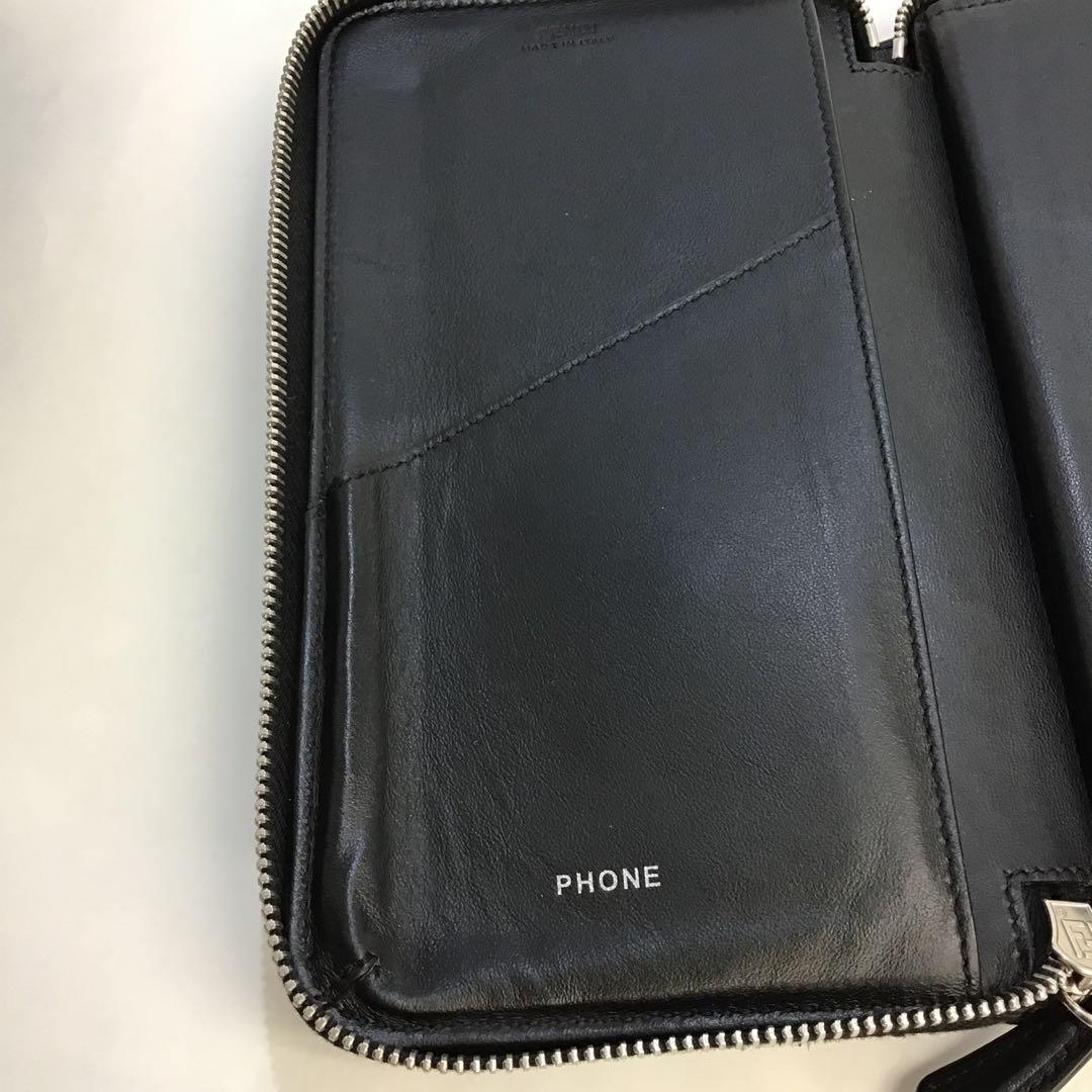 ❣️最終値下げ❣️‼️フェンディ‼️ ラウンドファスナートラベルウォレット　7M0276