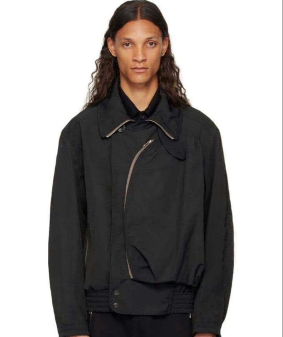 24aw ドリスヴァンノッテン パテットジャケッ ト ブルゾン ナイロン