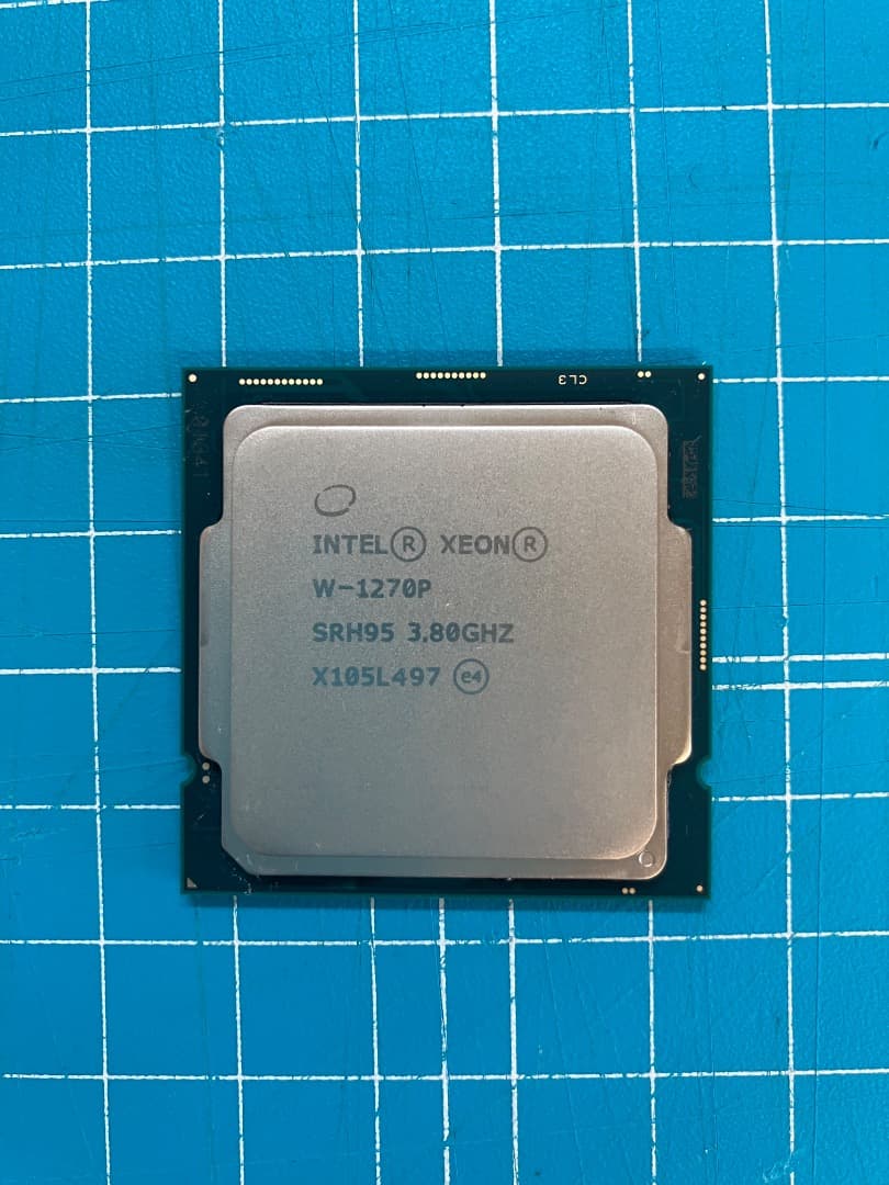 CPU Intel Xeon W-1270P SRH95 3.8GHz